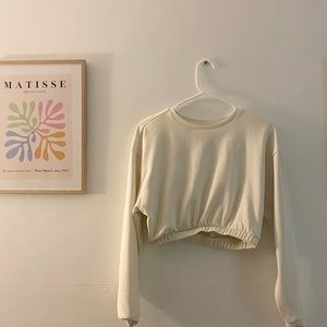 GYMSHARK cropped crew neck